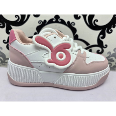 Adidași-VL236-WHITE-PINK